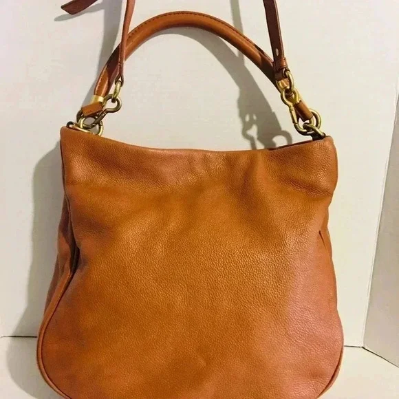 Marc by Marc Jacobs Brown/ Orange leather hobo bag - Picture 4 of 8